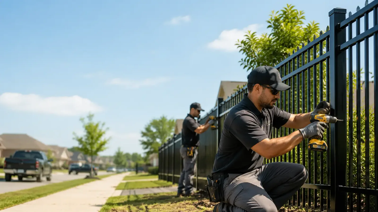 Metal Fence Installation in Martinez, CA